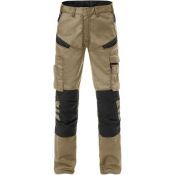 Fristads Broek 2555 Stfp  Khaki/zwart
