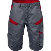 Fristads Korte Broek 2562 Stfp Grijs/rood