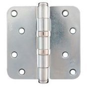 AXA Kogellagerscharnier Ronde Hoek Topcoat 89X89MM Gegalv.