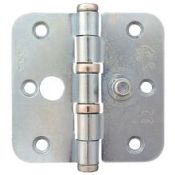 AXA Kogellagerscharnier Veiligheid SKG** Ronde Hoek Topcoat 76X76MM Gegalv.