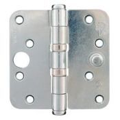 AXA Kogellagerscharnier Veiligheid SKG** Ronde Hoek Topcoat 89X89 Gegalv.