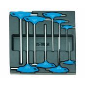 Gedore Stiftsleutelset 1500 ES-DT 2142 met T-greep