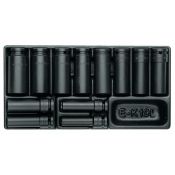 Gedore dopsleutelset 1500 ES-K 19 L 1/2"