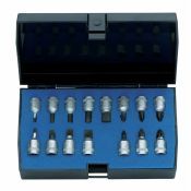 Gedore Dopsleutel-schroevendraaierset INS 20 PM 1/4" 15-dlg IN-IS-PH-PZ