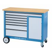 Gedore Verrijdbare werkbank 1504 XL, 1,25 m breed, 7 laden
