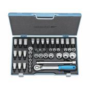 Gedore Dopsleutelset ITX 19 INU-20 1/2" 42-dlg