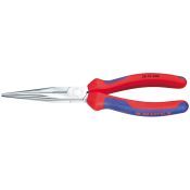Knipex Radiotang platspitse tang met zijsnijder 2615-200mm