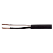 Hella Pvc-Kabel 2X1,5MM2 Rol Rond Zwart/Wit