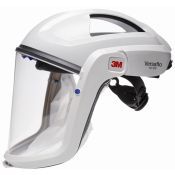 3M Versaflo Gelaatsscherm M-206 Wit met Hoofdkap