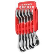 Facom Set korte ratelringsteeksleutels in houder 467S.JP6