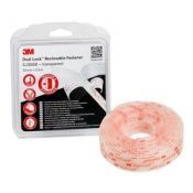 3M Dubbelzijdig tape 25 x 2,5 MM Transparant