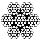 DX Staaldraad 7x19 Rvs316 2 MM