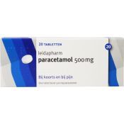 - Paracetamol Leida Doos À 50 Tabletten 500 Mg 500 MG