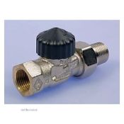 Delftechniek Radiatorafsluiter therm. 1/2" RECHT