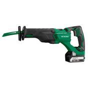 Hikoki Reciprozaagmachine 18v 5.0 ah li-ion CR18DBLWJZ