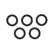 Gardena O-ringen Original 5303-20 5 Stuks