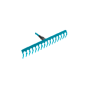 Gardena Combisysteem Hark Original 3179-20 16-Tands 410mm