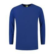 Lemon & Soda T-shirt Crewneck cot/elast LS for him 2748C Royal Blue mt 3XL
