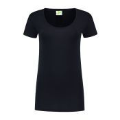 Lemon & Soda T-shirt crewneck cot elast 296C DARK NAVY