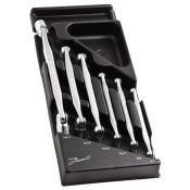 Facom Module met 6 scharnierende dopsleutels van 6 tot 17mm - 12-kant MOD.66A-1