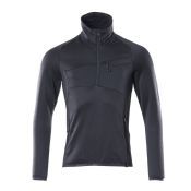 Mascot Fleecetrui met korte rits Donkermarine