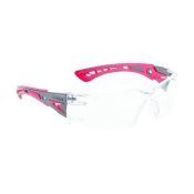 Bollé Veiligheidsbril Rush+ Heldere Pc Lens Rood/zwart