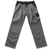 Mascot Broek met kniezakken 00979 Antraciet/zwart