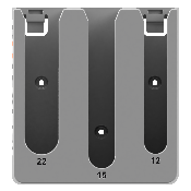 Roteal Wandhouder tbv eindkappen