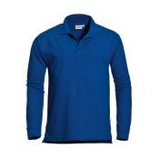 Santino Poloshirts Long Sleeve Matt Kobalt