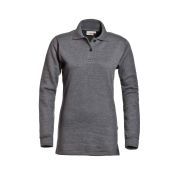 Santino Polosweatshirt Rick La Dies Donker Grijs Maat L DONKER GRIJS MAAT L