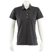 Triffic Poloshirt Dames TRI5102621DR Circulair Korte Mouw Antraciet