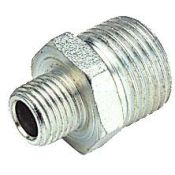 - Verloop nippel rvs316 speciaal t.b.v manometer [rvs]moer+laspijpje 1/4"npt 1/2" MOER X 1/4" NPT