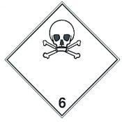 - Adr Etiket Klasse 6 Giftige Stoffen Veiligheidsetiketten