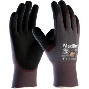 ATG Handschoen Maxidry 56-424 Paars Maat 9/L