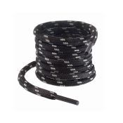 Baak Schoenveters Zwart/grijs 120cm B-2952