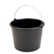 Gripline Bouwemmer Zwart 12L