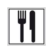 Brady PICTOGRAM KANTINE<BR/>PIC 450<BR/>200*200MM 200*200MM