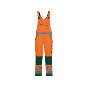 Dassy Bretelbroek Malmedy PESCO74 Fluo-oranje/Flessengroen