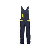 Dassy Bretelbroek Ulsan PESCO41 Nachtblauw/Fluogeel