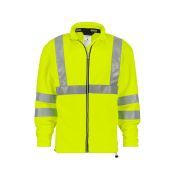 Dassy Fleecevest Kaluga PES12 Fluogeel