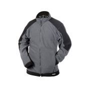 Dassy Fleecevest Kazan PES16 Cementgrijs/Zwart