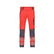 Dassy Hogezichtbaarheidsbroek Aruba PESCOSPA76 Fluorood/Cementgrijs