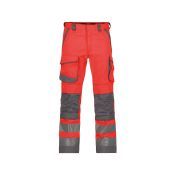 Dassy Hogezichtbaarheidsbroek Chicago PESCO74 Fluorood/Cementgrijs