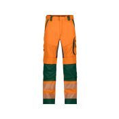 Dassy Hogezichtbaarheidsbroek Odessa PESCO70 Fluo-oranje/Flessengroen