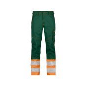 Dassy Hogezichtbaarheidsbroek Phoenix PESCO64 Flessengroen/Fluo-oranje
