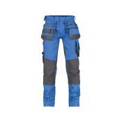 Dassy Holsterzakkenbroek Flux PESCO41 Azuurblauw/Antracietgrijs