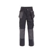 Dassy Holsterzakkenbroek Seattle Kids PESCO61 Zwart/Cementgrijs
