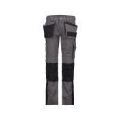 Dassy Holsterzakkenbroek Seattle Women PESCO61 Cementgrijs/Zwart