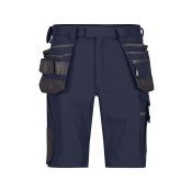 Dassy Holsterzakkenshort met stretch Aurax PACOSPA30 Nachtblauw/Antracietgrijs