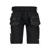 Dassy Holsterzakkenshort met stretch Trix PESCO41 Zwart
